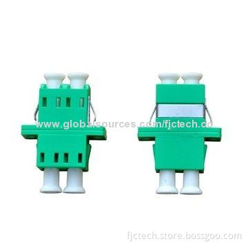 LC/APC Single Mode Duplex Fiber-optic Adapter